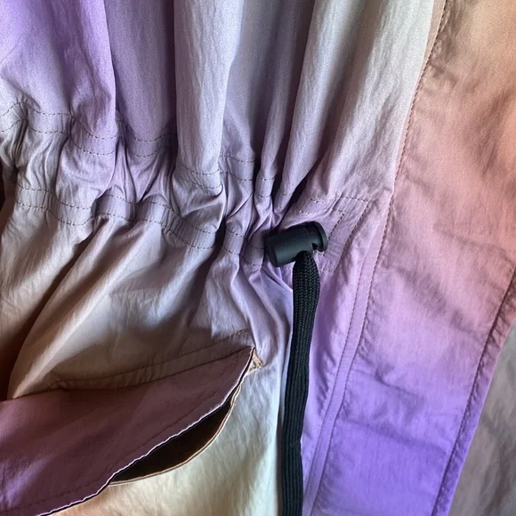 Sweaty Betty NWT Jet Longline Lightweight Boho Ombré Midi Nylon Jacket medium - Picture 11 of 16